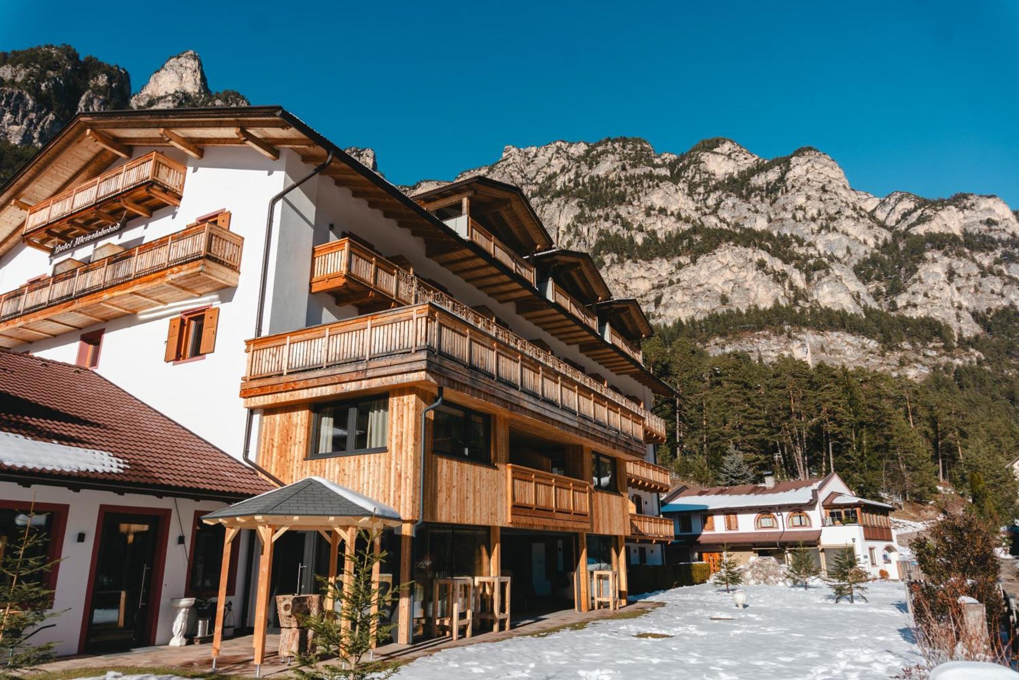 Dolomitenhotel Weisslahnbad Tires Luaran gambar